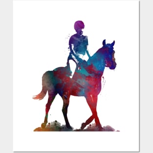 Horse Rider #rider #horse #sport Posters and Art